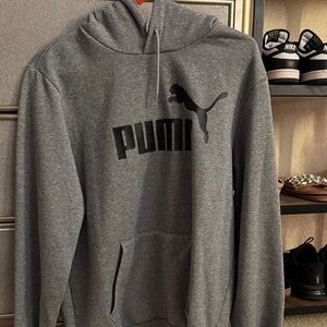 PUMA Men's Charcoal Hoodie